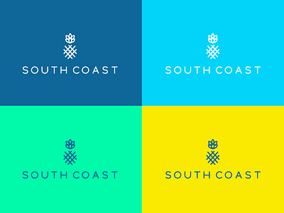 South Coast branding coastal logo real estate