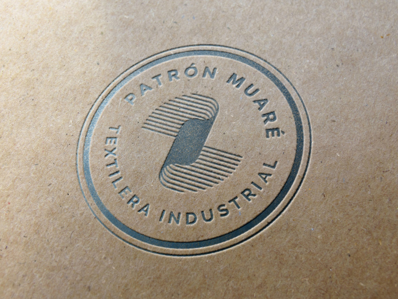 Stamp Mockup for Logo design logo branding stamp letterpress textile industrial badge