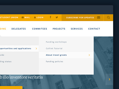 UC Berkeley blue college dropdown education header homepage light slider subscribe ui university