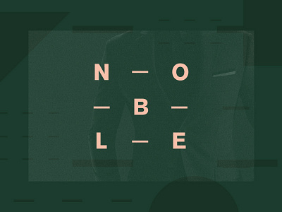 Noble | Logo WIP branding icon identity illustrator logo