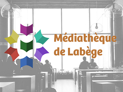 Médiathèque de Labège book color labège library médiathèque