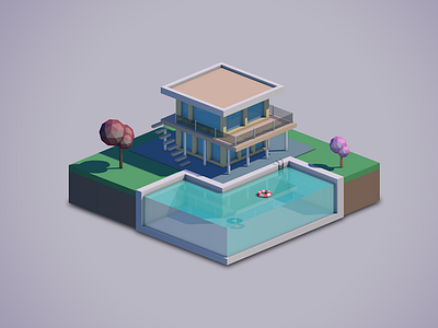 Isometric house