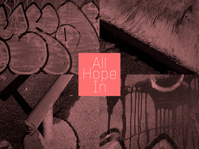 All Hope In flatbar manual pad skateboarding spraypaint spring