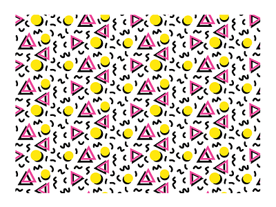 90's Textile Design 90s basic shapes memphis memphis group minimal design rainbow simple swiggle