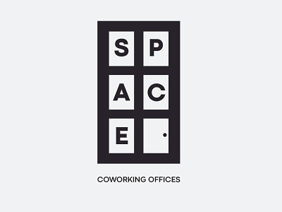 Co working "SPACE" Logo