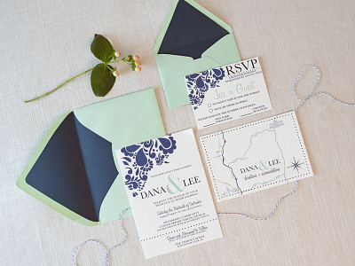 Pretty in Paisley - Wedding Invite Suite