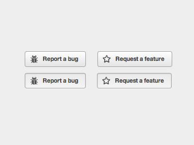 Feedback buttons