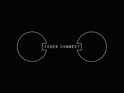 Tiger Connect Logo branding design logo modern design typography