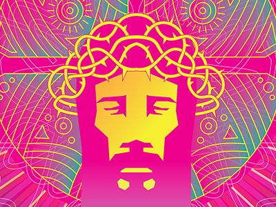 Jesus Christ Superstar art illustration jesus christ superstar poster design