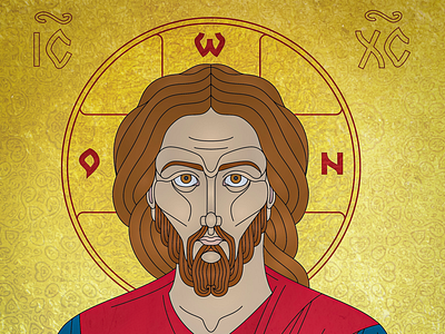 Good Shepherd Icon art good shepherd graphic design iconography illustrations jesus icon