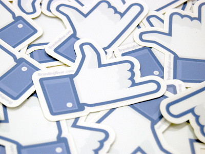 Facebook Shaka Stickers! badge facebook hand hang loose icon logo scad shaka sign social media sticker mule stickers