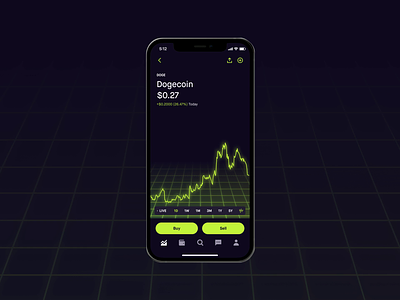 Robinhood Crypto Waitlist accelerometer animation brand experience branding crypto cryptocurrency finance interaction design investing product design robinhood