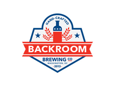 Backroom Brewing Co. 2013 alcohol beer beer label blue brewery brewing company label packaging pale ale politics red scad stars usa white wip