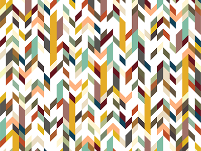 Geometric Chaos color theory geometric herringbone illustration pattern shapes vector