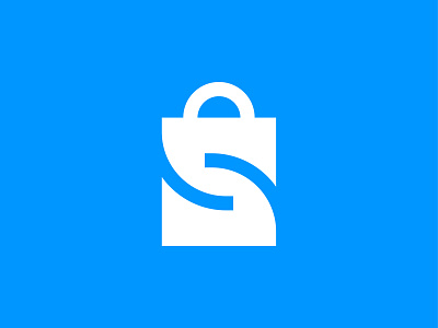 Letter S, shopping bag, arms wrapped around | Sonnon logo opt #1