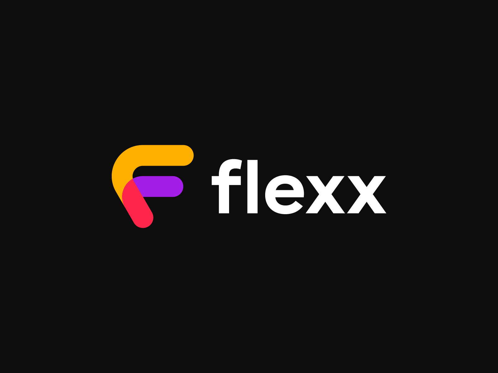 Flexx Logo Design Concept - Letter F Monogram (Unused) by Hristijan ...