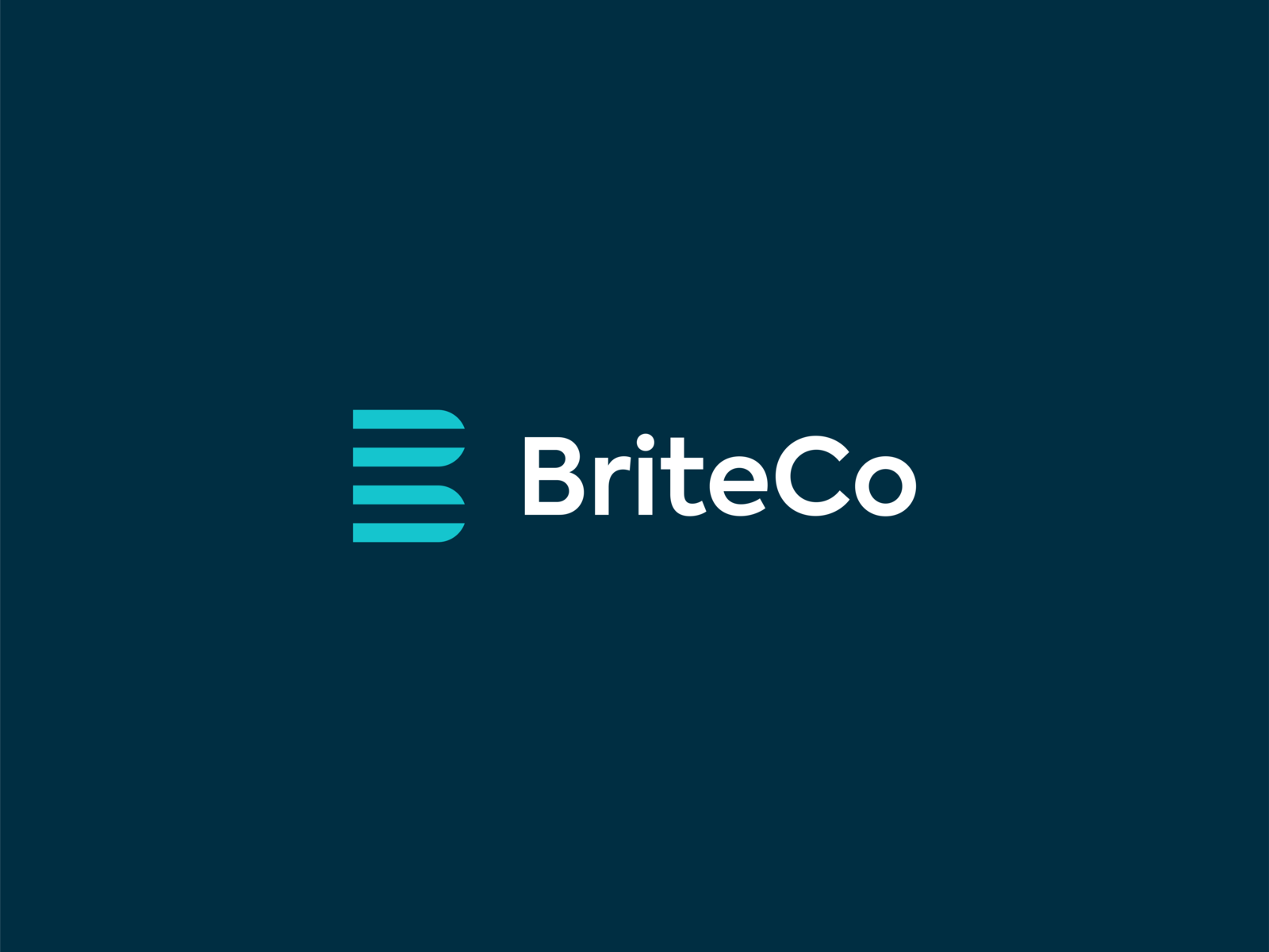 BriteCo Logo - Letter B by Hristijan Eftimov Logo Design on Dribbble