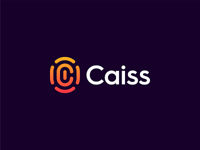 Caiss 2 blockchain and mobile computing c caiss logo design colorful crypto technology crypto transactions digital signature fingerprint futuristic gradient letter c logo monogram machine learning minimalist modern optimistic refined secure sophisticated tech verify real identities