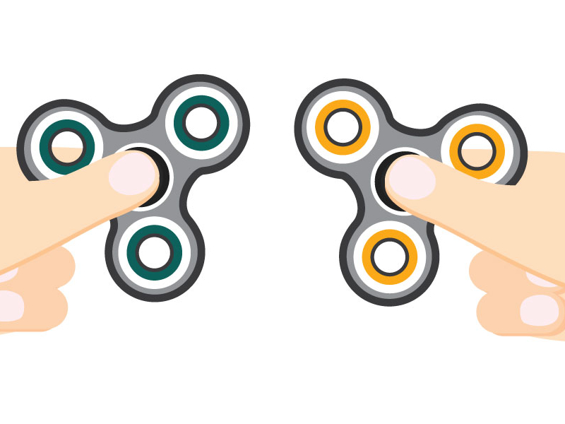 Fidget Spinner by E.L. Animation on Dribbble