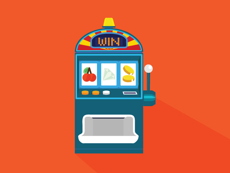 slot machine graphic design