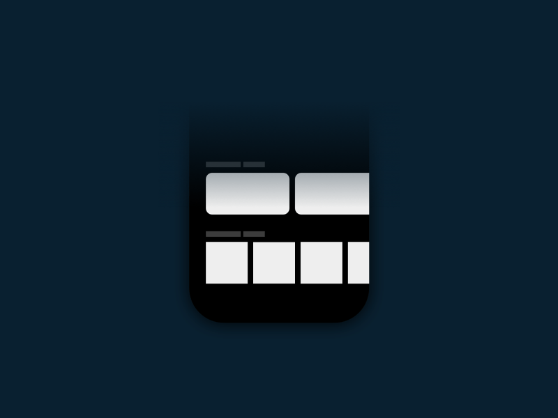 Long-Press to Add animation gif iphone long press mobile tiles tutorial