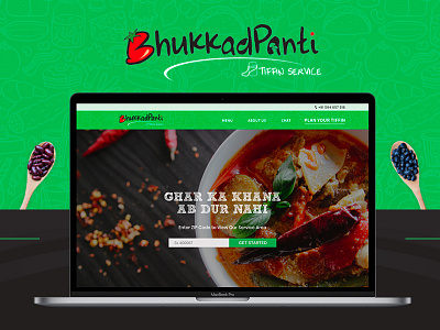 Bhukkadpanti brand case study eat fmcg food interaction design restaurant user experience user interface