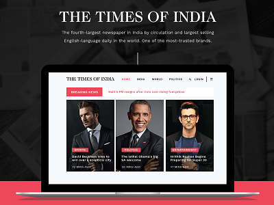 Dribbble article casestudy digital newspaper redesign sports times of india uiux world news
