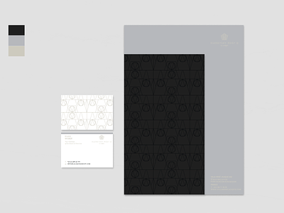 Stationery Design branding idenity minimal stationery design