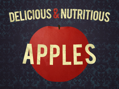 Apples bebas fruit illustration red
