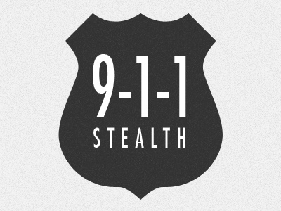 911 Stealth futura logo