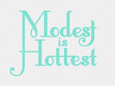 Modest is hottest 2