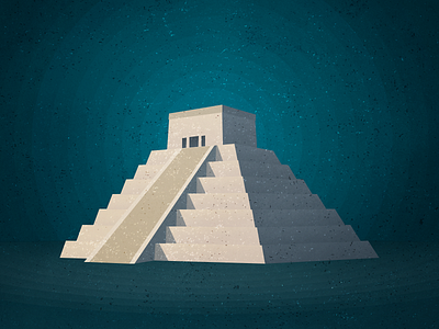 Landscape 46 illustration landscape pyramid