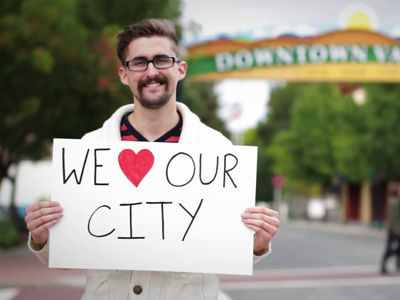 We Love Our City self portrait video