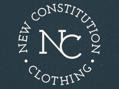 NC Seal clothing josefin slab logo new constitution seal