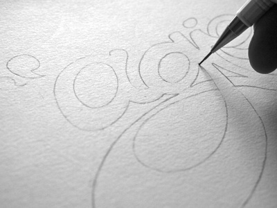 #step 1: calligraphie «magie» calligraphie guerriero typographie