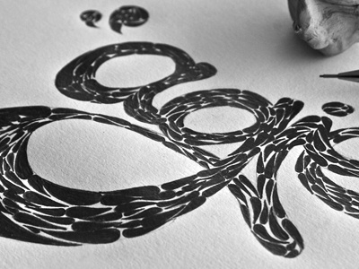 #step 2: Textures «magie» calligraphie guerriero typographie