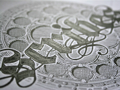#step 5: «Scribes» {Final Work} calligraphie guerriero typographie