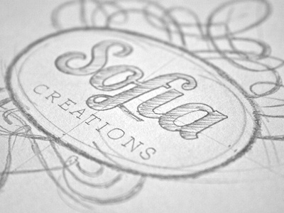 #step 1: Sofia Creations {in progress} logotype