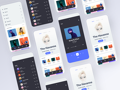 Music Player Web App - Resposive