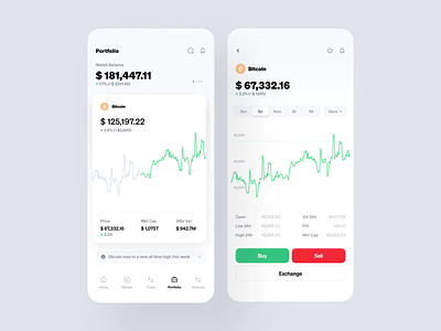 Cryptocurrency Mobile App