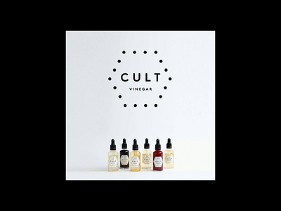 Cult Vinegar buildup geometry illustration logo logo animation motion motion design motiongraphics reveal