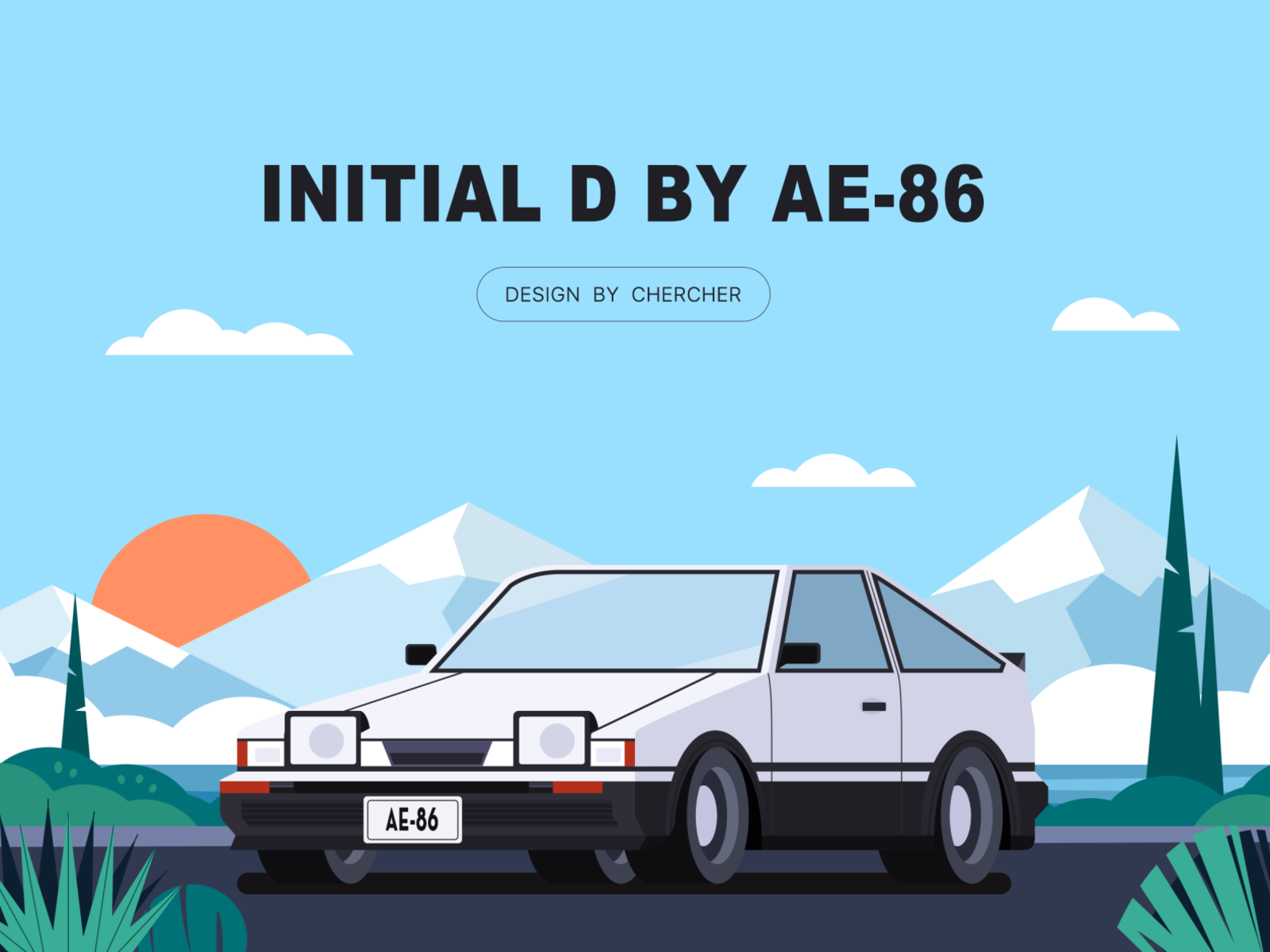 Toyota AE86 Takumi - Initial D Wallpaper - Korigengi — Anime Wallpaper HD  Source