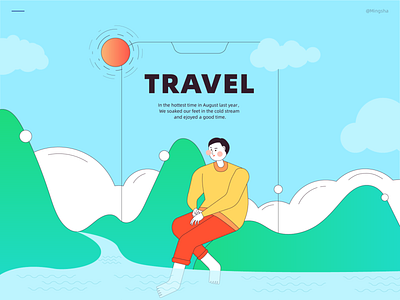 Travel 02 illustration vector
