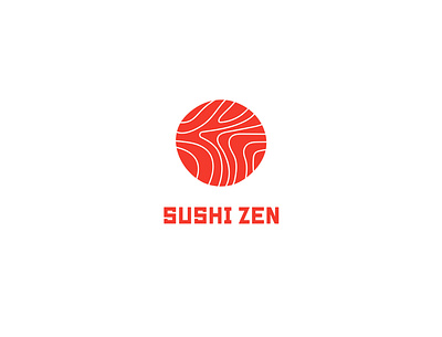 Thirty Day Logo Challenge - Day 5 branding design illustration logo logo design logochallenge logocore logodesign restaurant branding restaurant logo sushi sushi logo sushi zen vector zen