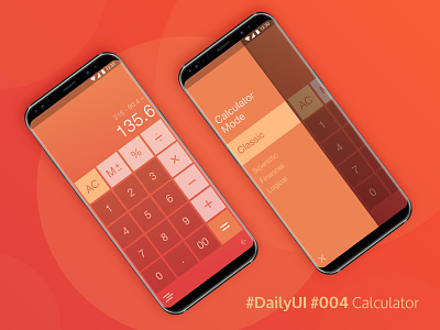 Daily UI 004: Calculator 004 app calculator daily ui design interface mobile ui
