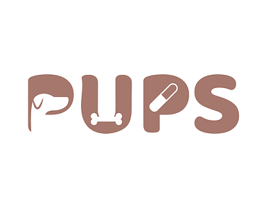 Pups gestalt hospital illustrator logo logo design logos logotype typogaphy