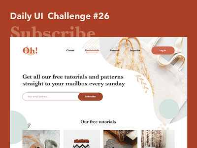 Daily UI Challenge #026
