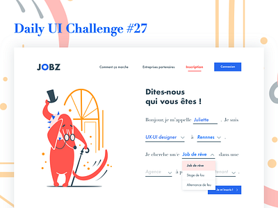 Daily UI Challenge #027