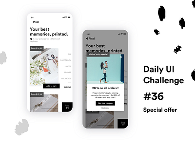 Daily UI Challenge #036 : special offer