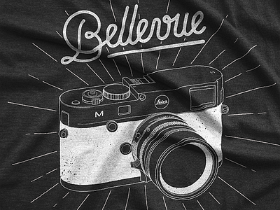 Leica T-Shirt Illustration